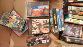 Lote VHS Películas Acción y Aventura