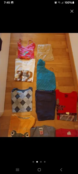 Lote de camisetas variadas