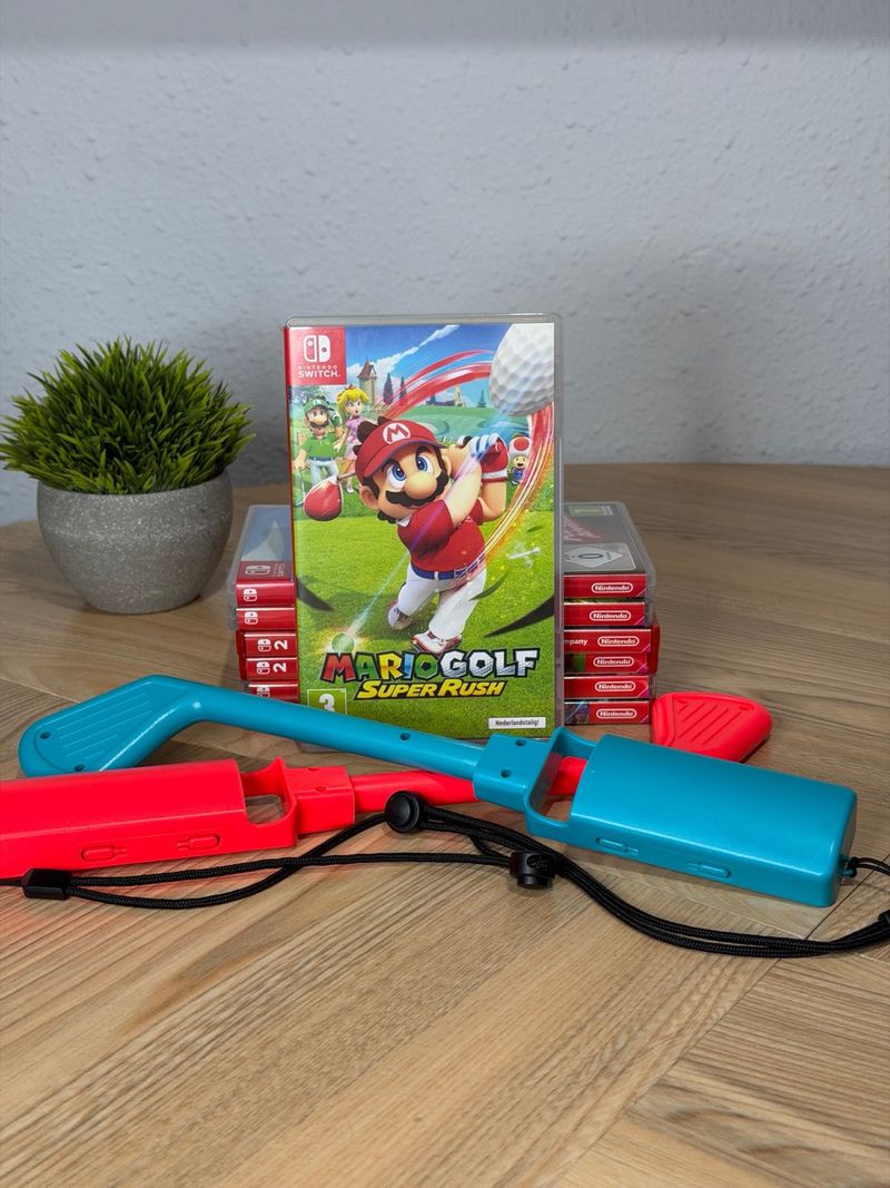 Mario Golf Super Rush + Accesorios