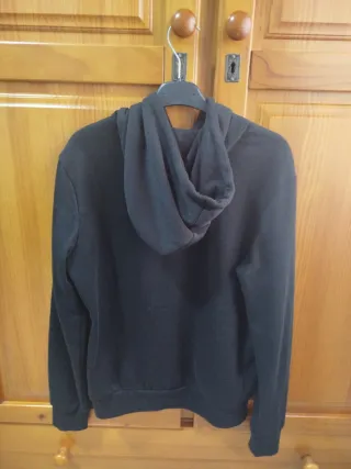 Sudadera Puma Negra Mujer con Gorro