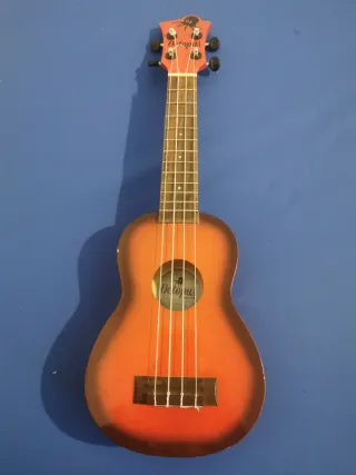 Ukelele Octopus Rojo y Naranja