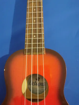 Ukelele Octopus Rojo y Naranja