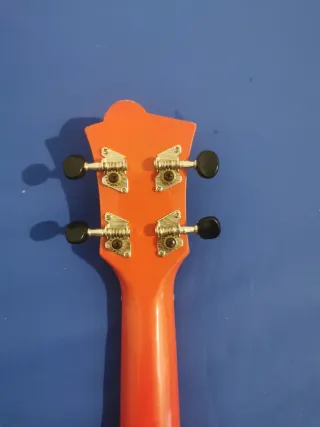 Ukelele Octopus Rojo y Naranja