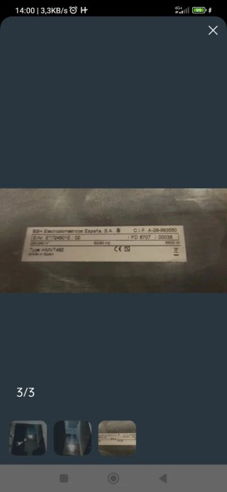 Vitrocerámica Siemens