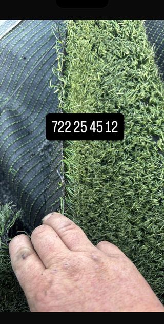 Césped artificial reciclado