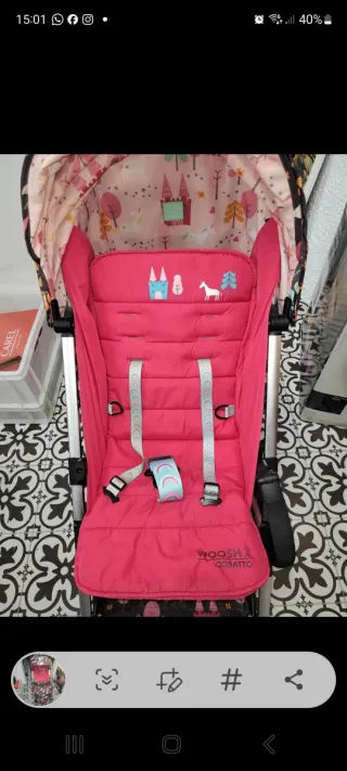 Carrito de bebé ligero