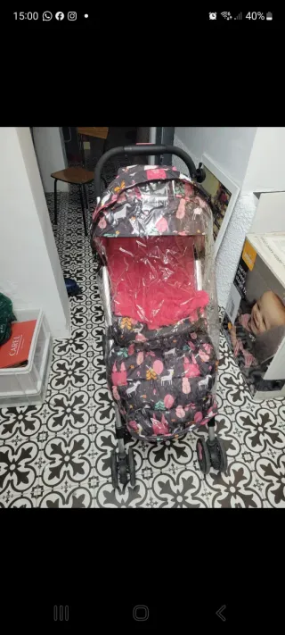 Carrito de bebé ligero