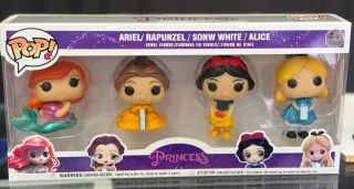 Funko Pop! Disney Princesas Set 4 Figuras