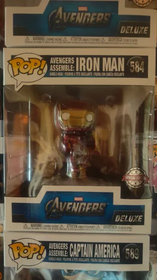 Funko Pop! Avengers Iron Man 584 Deluxe