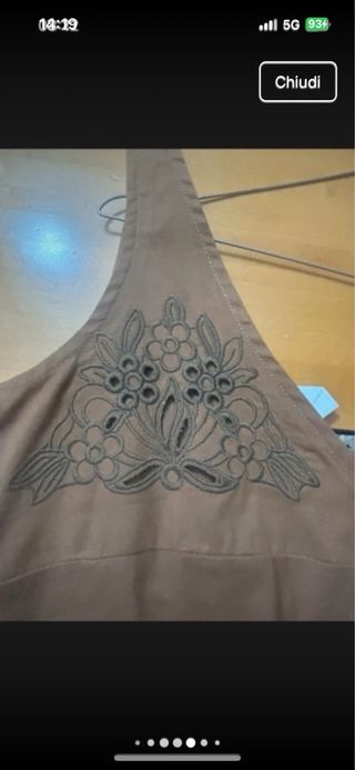 Abito 100% Cotone Taglia 42