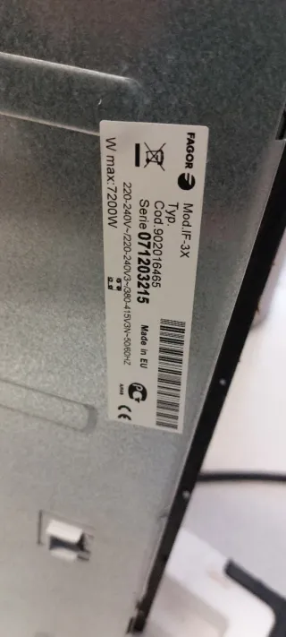 Placa Inducción Fagor IF3X