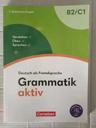 Libro alemán Grammatik aktiv B2/C1 - Cornelsen