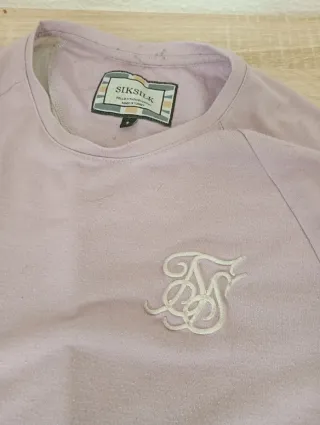 Lote 2 Camisetas SikSilk Azul y Rosa