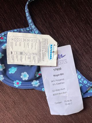 Sujetador NATURANA Talla 75B