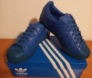 Adidas Superstar Scarpe Blu