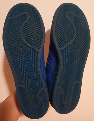 Adidas Superstar Scarpe Blu