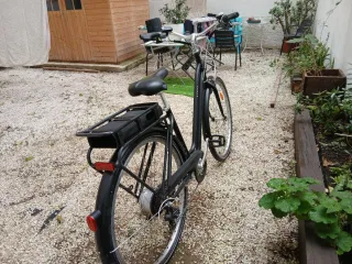 Bicicleta Eléctrica Elops Negra