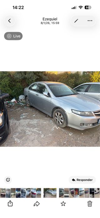 Despiece Honda Accord 2009 Motor k20 150cv