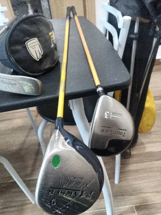 5 Palos de Golf + Funda