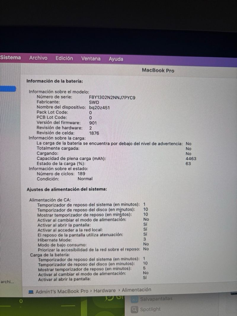 MacBook Pro 13 2018 i7 16GB 256GB afbeelding 5
