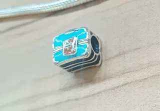 Charm | Maleta de viajes azul Vintage