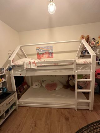 Cama infantil estilo casita