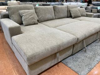 Sofá Cama Chaise Longue con Arcón CASTLE