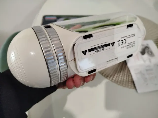 Reloj Radio Lauson Flip Flop Beige/Verde