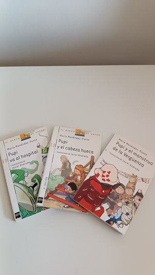 Colección de 5 libros de Pupi en buen estado