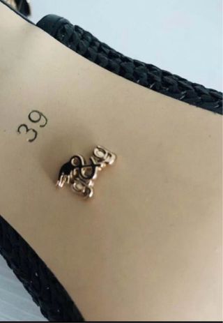 Sandalias de Piel  Negras made in Italy