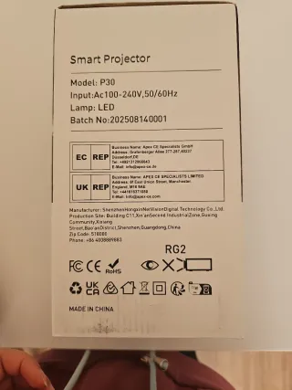 Proyector Portátil 1080P