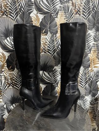 Botas altas negras 37