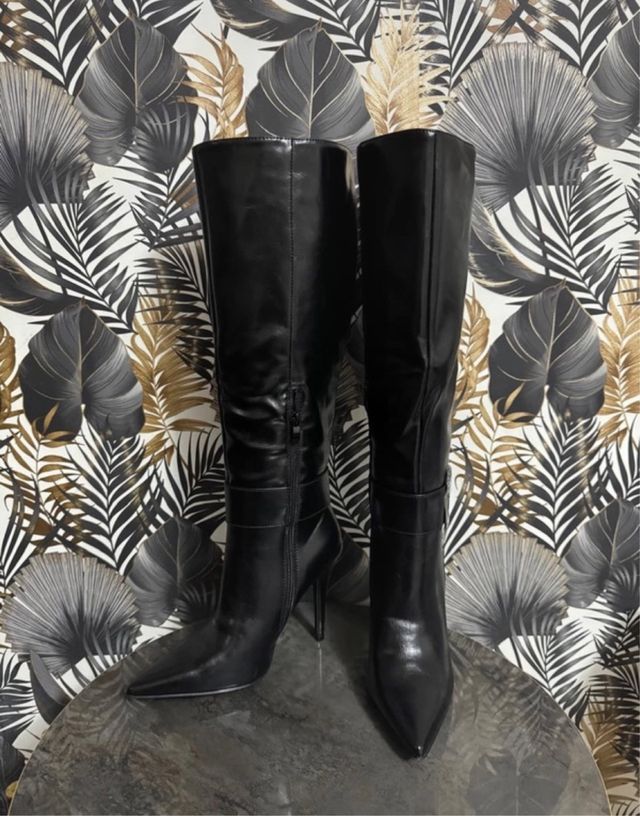 Botas altas negras 37