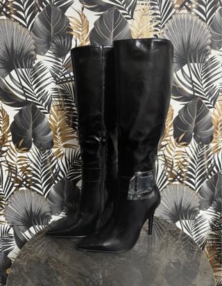 Botas altas negras 37