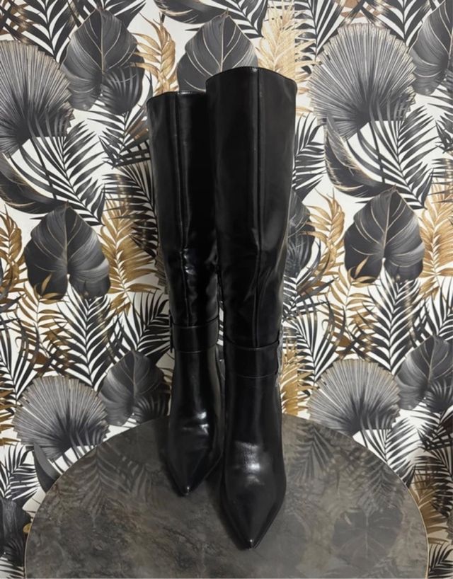 Botas altas negras 37