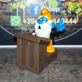 Puffi Smurf con podio