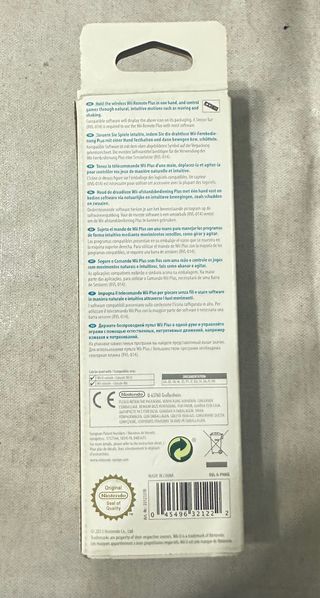 Mando Wii Plus Edición Luigi Nintendo