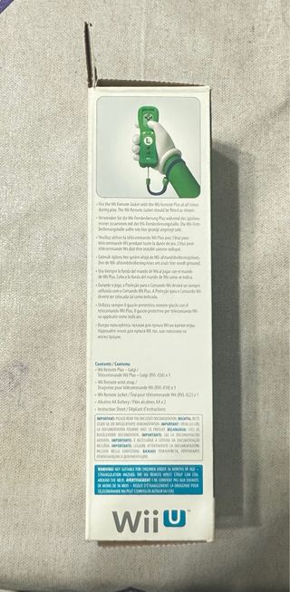 Mando Wii Plus Edición Luigi Nintendo