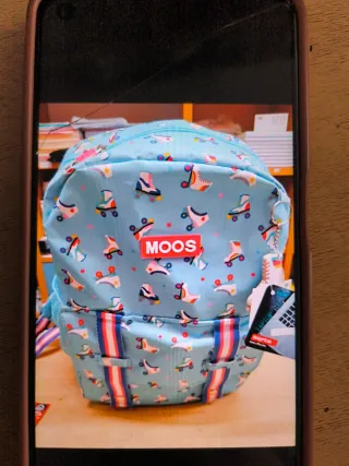 Mochila infantil MOOS patines