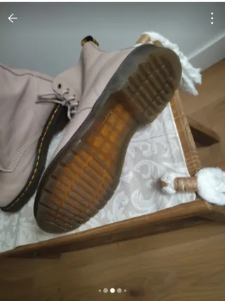 Botas Dr. Martens beige