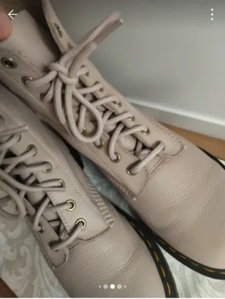 Botas Dr. Martens beige