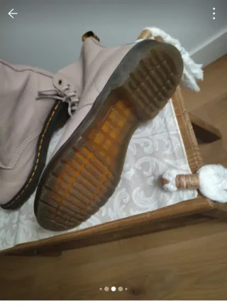 Botas Dr. Martens beige