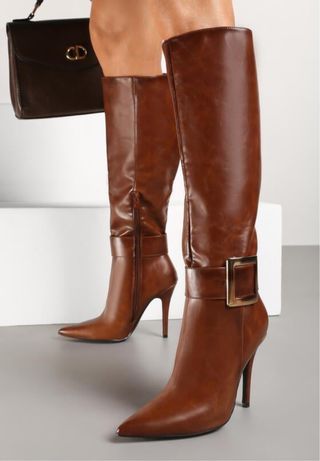 Botas altas marrones