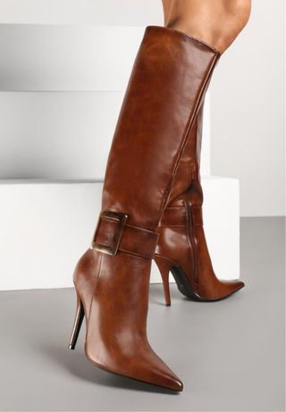 Botas altas marrones