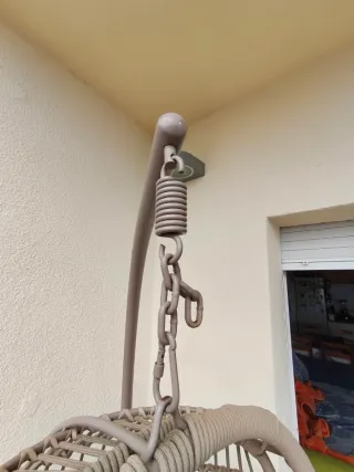 Silla Huevo Grande Ratán