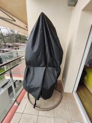 Silla Huevo Grande Ratán