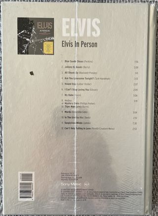 CD Elvis In Person at the International Hotel