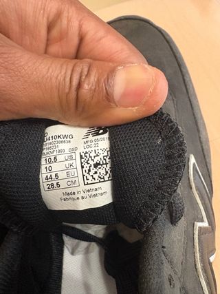 New Balance 410 Zapatillas Negras