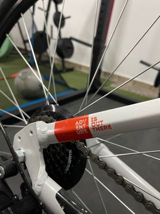 Bicicleta Rockrider Blanca