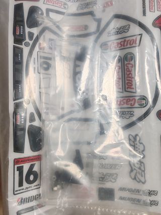 Carcasa Honda NSX 1/10 Policarbonato y pegatinas